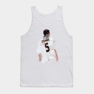 Zinedine Zidane - Real Madrid Legend Tank Top